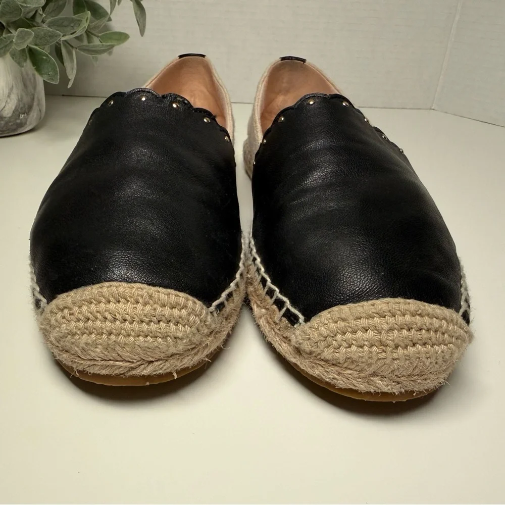 kate spade black leather